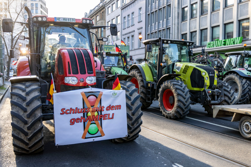 Njemački farmeri zaprijetili nastavkom protesta